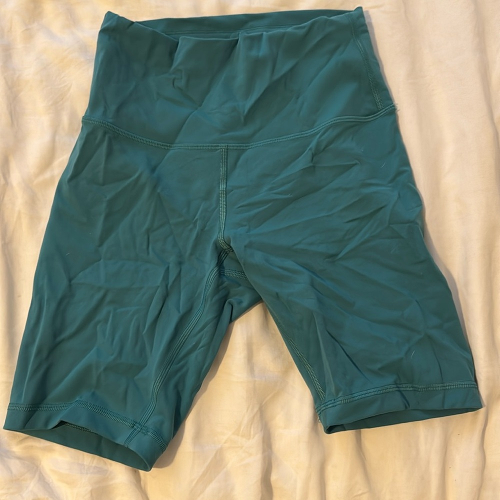 Lululemon wunder train biker shorts
